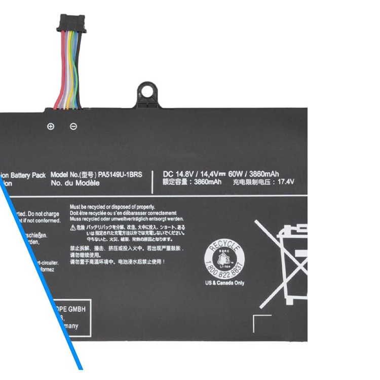 Battery Toshiba PA5149U-1BRS Z40 Z40-C Z40-A-110 Z40-A-146