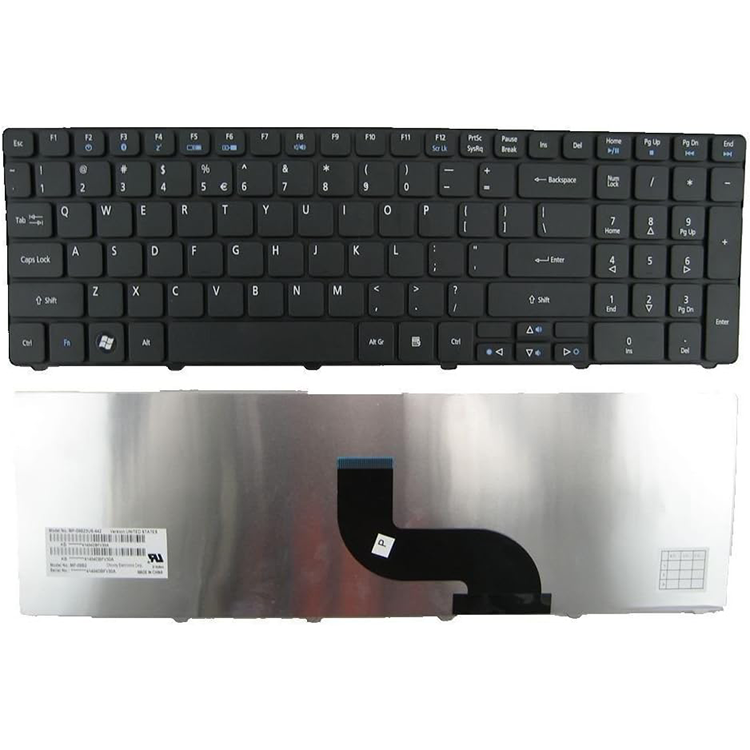 Keyboard  Acer Aspire 5250 5251 5252 5253 5336 5349 5551 5551G 5552 5552G 5553 5553G 5560 5625 5733 5733Z 5736 5736Z 5741 5741G 5741Z 5741ZG 5742 5742G 5742Z 5745 5749 7751 5810