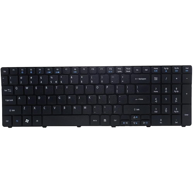 Keyboard  Acer Aspire 5250 5251 5252 5253 5336 5349 5551 5551G 5552 5552G 5553 5553G 5560 5625 5733 5733Z 5736 5736Z 5741 5741G 5741Z 5741ZG 5742 5742G 5742Z 5745 5749 7751 5810