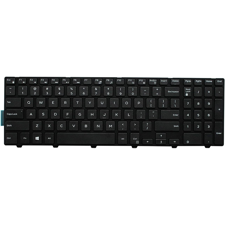 Keyboard Dell Inspiron 15 3000 Series 3541 3542 3543 3552 3553 3558 3559,15 5000 Series 5542 5543 5545 5547 5548 5552 5557 5558 5559, 17 5000 Series 5748 5749 5755 5758 5759