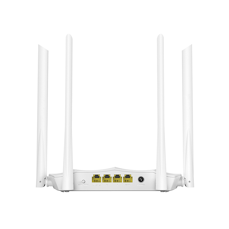 Router and Repeater Tenda AC5 AC1200 Dual Band 1167Mbps of Wi-Fi speed 5GHz: 867Mbps and 2.4GHz: 300Mbps  4 Antennas