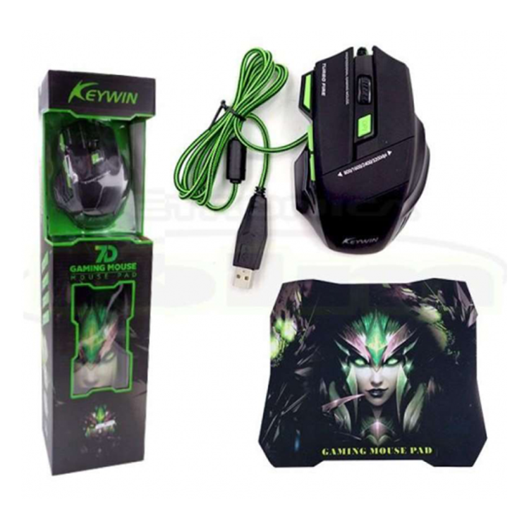 KEYWIN 7D GAMING MOUSE & PAD