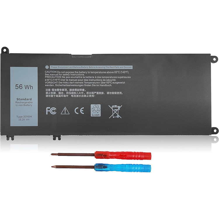 Battery Dell Inspiron 17 7000 7773 7778 7779 7786 2-in-1 15 7577 G3 15 3579 3779 G5 15 5587 G7 15 7588 Latitude 13 3000 3380 15 3580 3590 14 3490 Vostro 7570 7580 033YDH