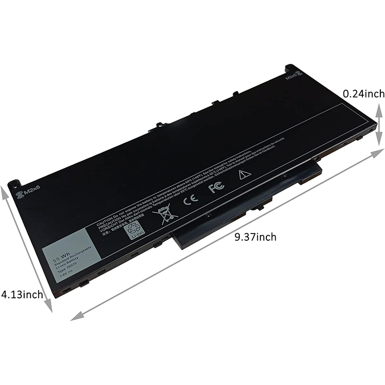 Battery  Dell Latitude E7470 E7270 7470 7270 1W2Y2 242WD GG4FM WYWJ2 0MC34Y MC34Y R1V85 451-BBSX 451-BBSY 451-BBSU