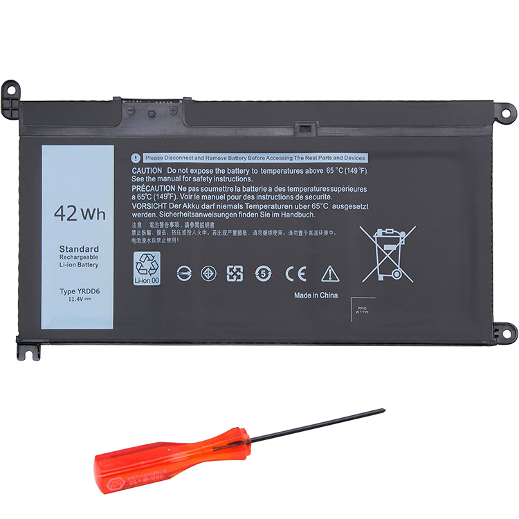 Battery Dell Inspiron YRDD6 14 15 17 3493 3501 3583 3593 3793 5481 5485 5491 5584 5593