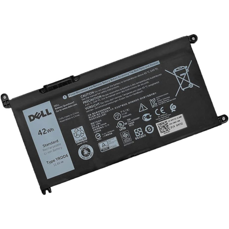 Battery Dell Inspiron YRDD6 14 15 17 3493 3501 3583 3593 3793 5481 5485 5491 5584 5593