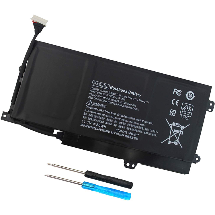 Battery HP PX03XL  M6 M6-K M6-K125DX M6-K015DX M6-K025DX M6-K010DX M6-K022DX 14- K112NR 715050-001 714762-1C1 TPN-C109 TPN-C110 TPN-C111