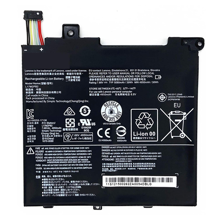 Battery Lenovo V330-14ARR V330-14IKB V130-14IGM V130-14IKB Series 5B10P54006 5B10W67422 L17C2PB1 L17C2PB2 L17M2PB1 L17M2PB2 L17L2PB2