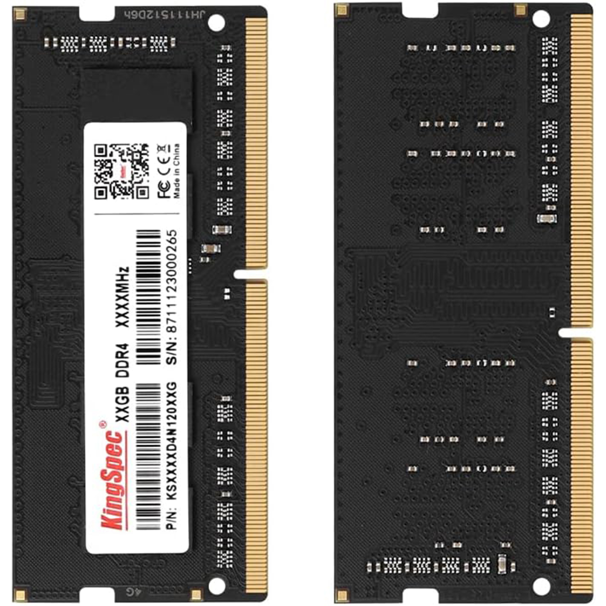 KingSpec 8GB DDR4 3200MHz Laptop RAM – PC4-25600, 1.2V, 260-Pin SODIMM Memory Module