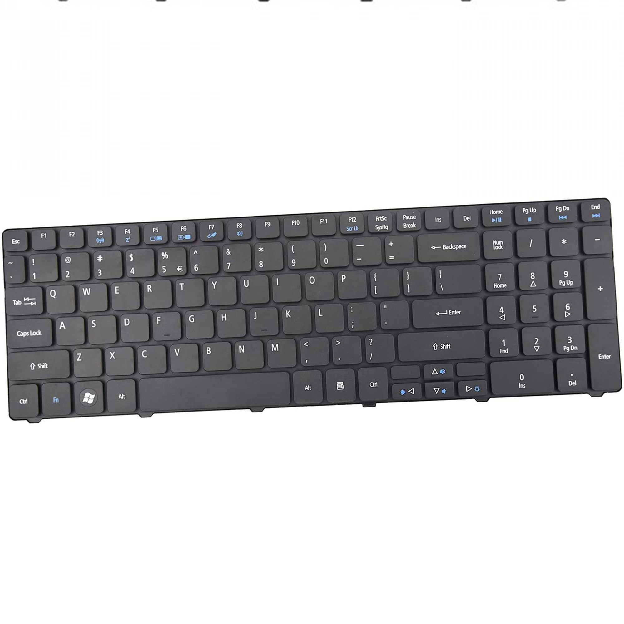 Keyboard for Acer Aspire 5810, 5750, 5740, 5738, 5552, 5551 & More – US Layout, Black