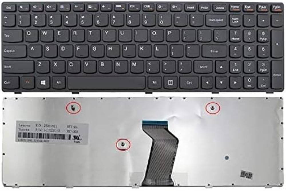Keyboard  Lenovo IdeaPad G500 G505 G510 G700 G710 (Not Fit G500S G505S) Laptop Series Black US Layout