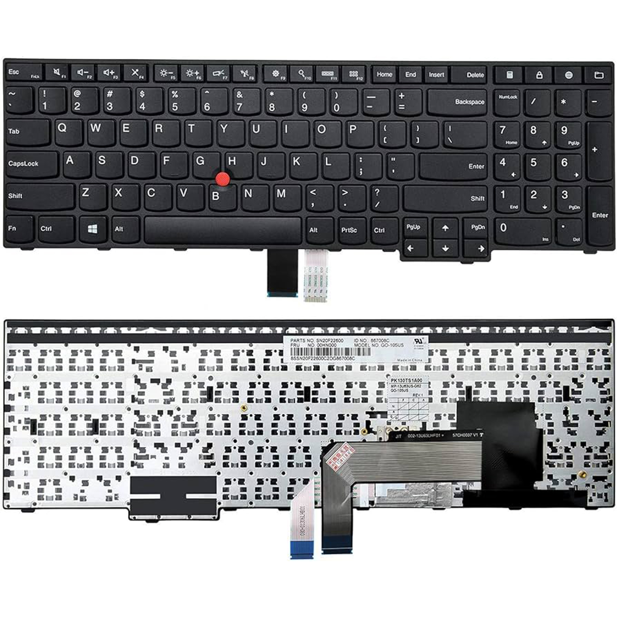 Keyboard  Lenovo ThinkPad E550 E550c E555 E560 E565