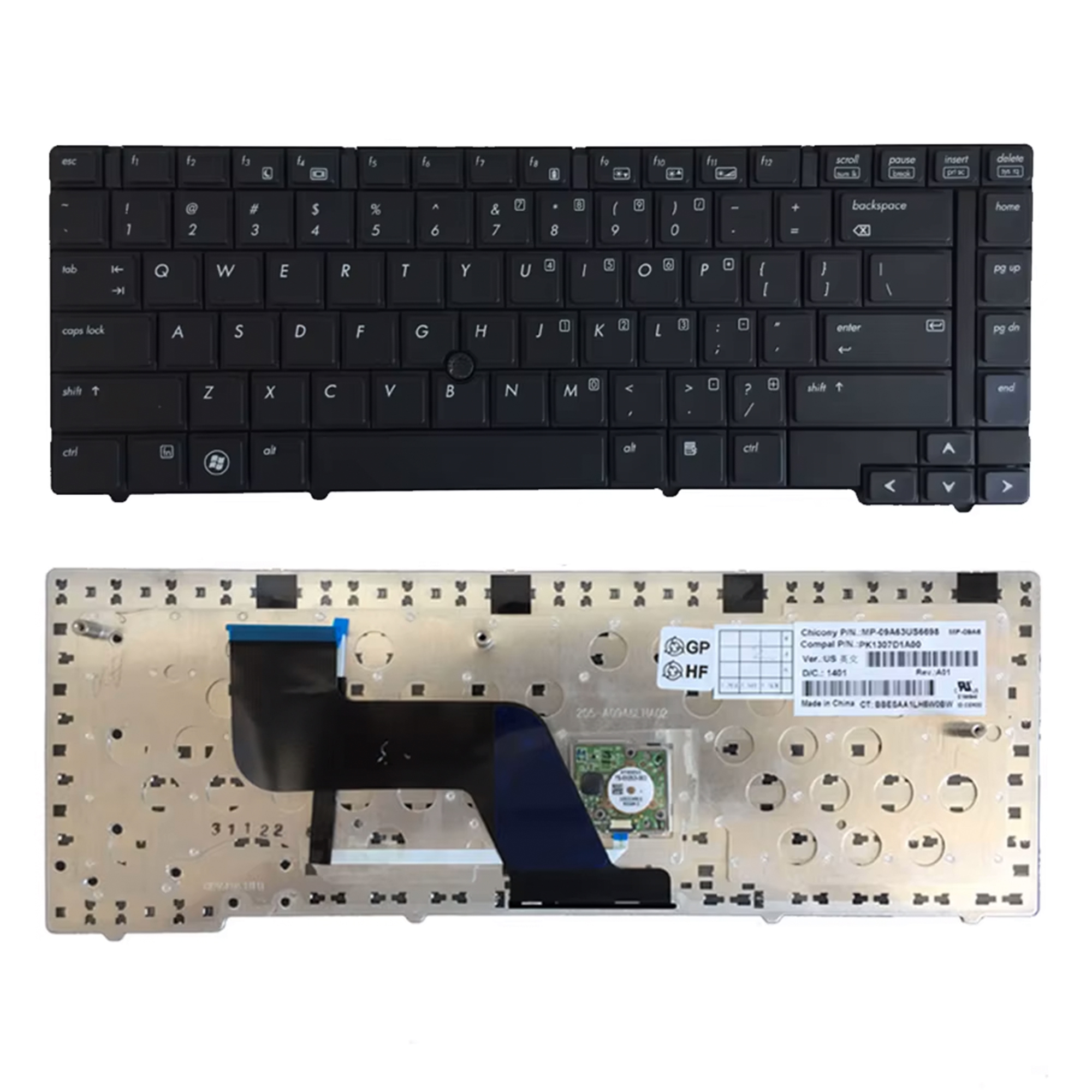 keyboard  HP Elitebook 8440P 8440W 8440