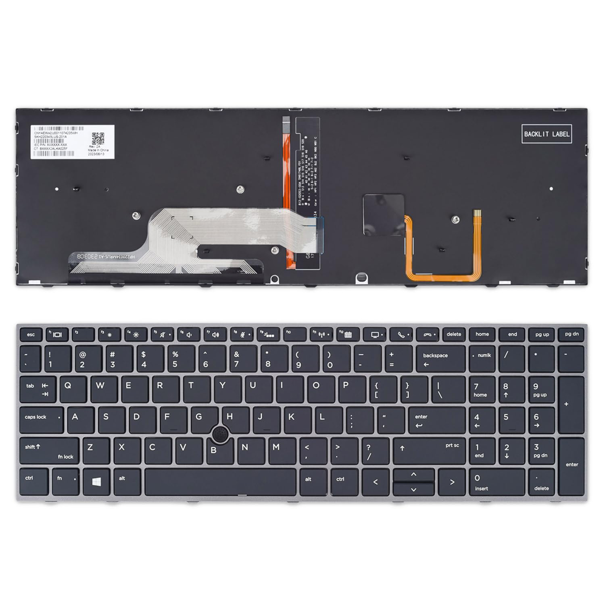 Keyboard HP ZBook 15 G5 ZBook 15 G6 & ZBook 17 G5 ZBook 17 G6
