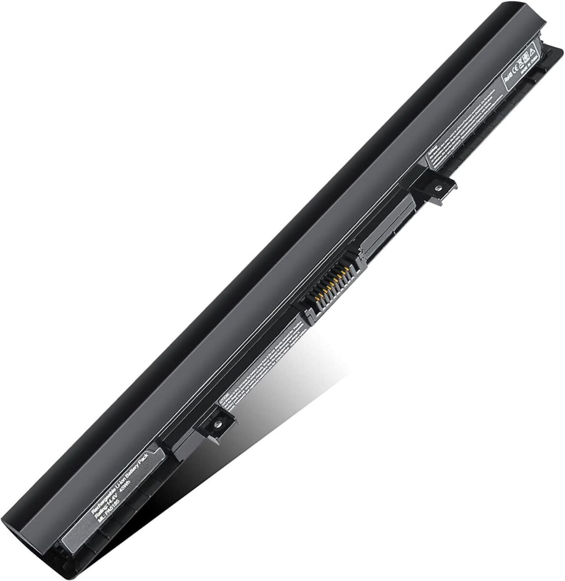Replacement Battery  for Toshiba Satellite C50 C55 C55D C55T L55 L55D L55T – Fits C55-B5200, C55-B5270, C55D-B5310 – Compatible with PA5184U-1BRS, PA5186U-1BRS PA5185U-1BRS