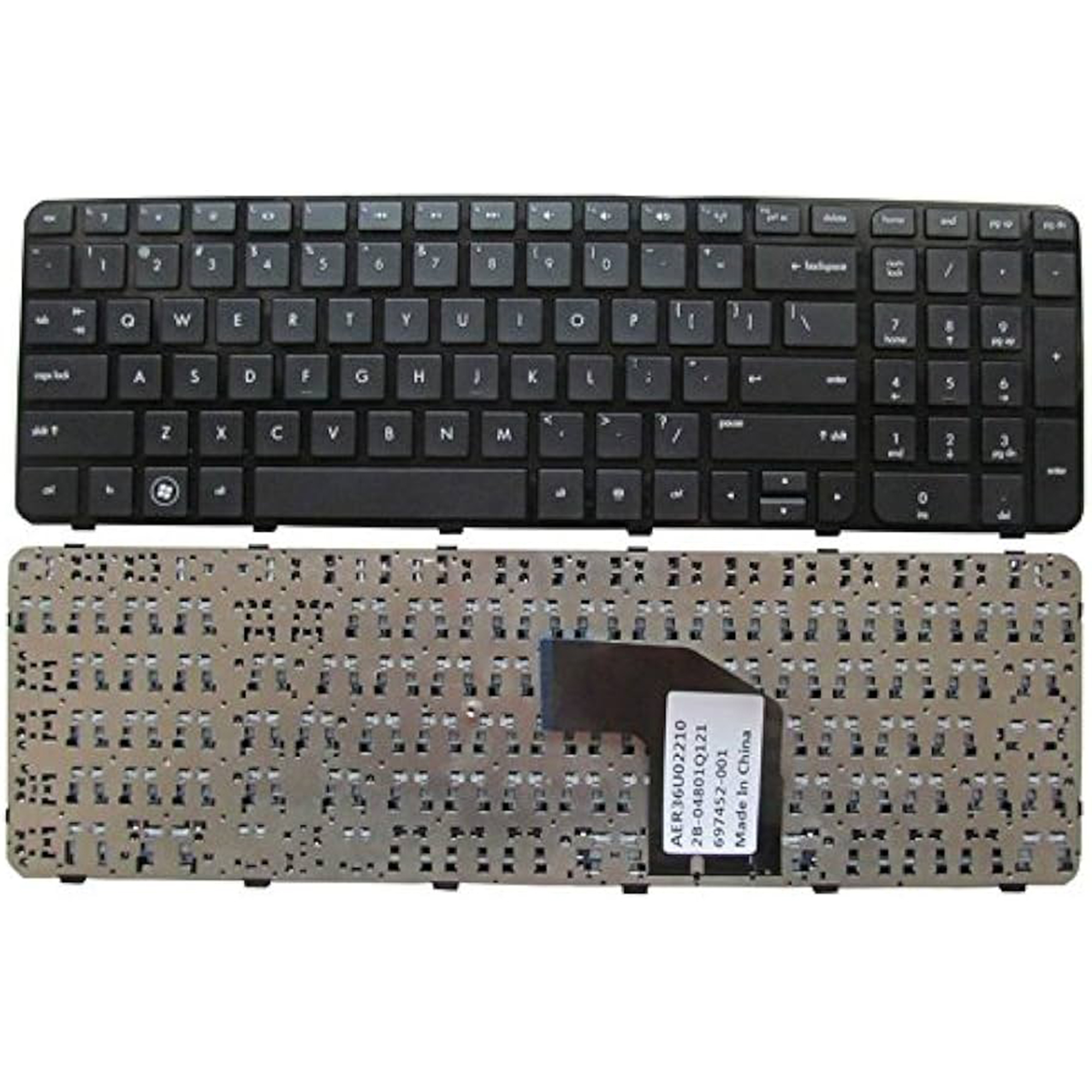 Keyboard for HP Pavilion G6-2000 / G6Z-2000 / G6-2100 / G6-2200 Series – US Layout, Black