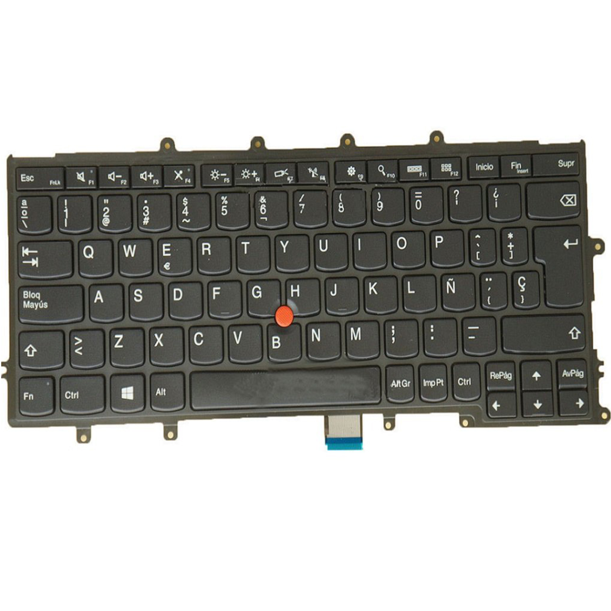 Keyboard for Lenovo ThinkPad X250 / X260 / X270 – US Layout, Black with TrackPoint