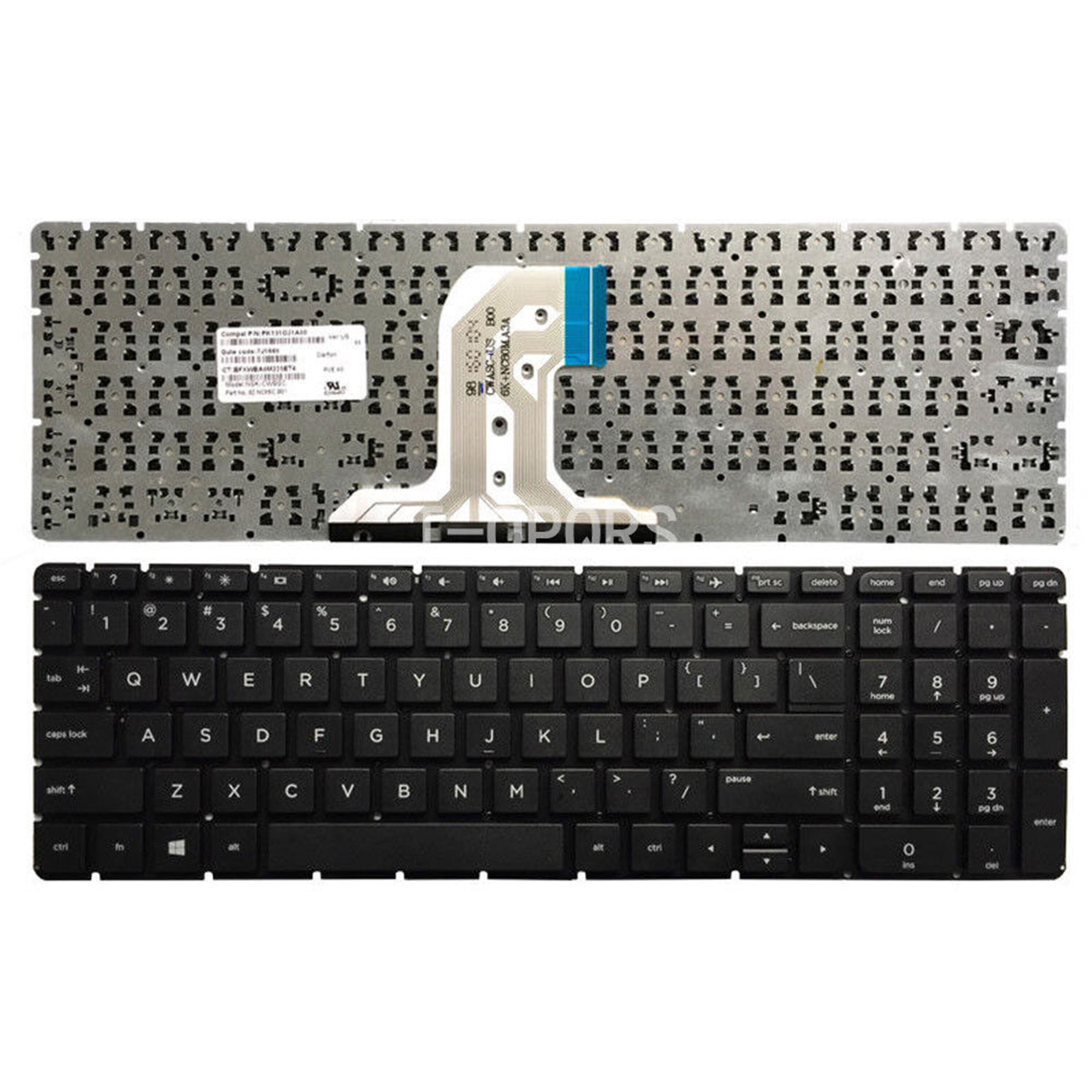 Keyboard for HP 15-ay119tu / 15-ay119tx / 15-ay039wm / 15-ay196nr / 15-ay041wm