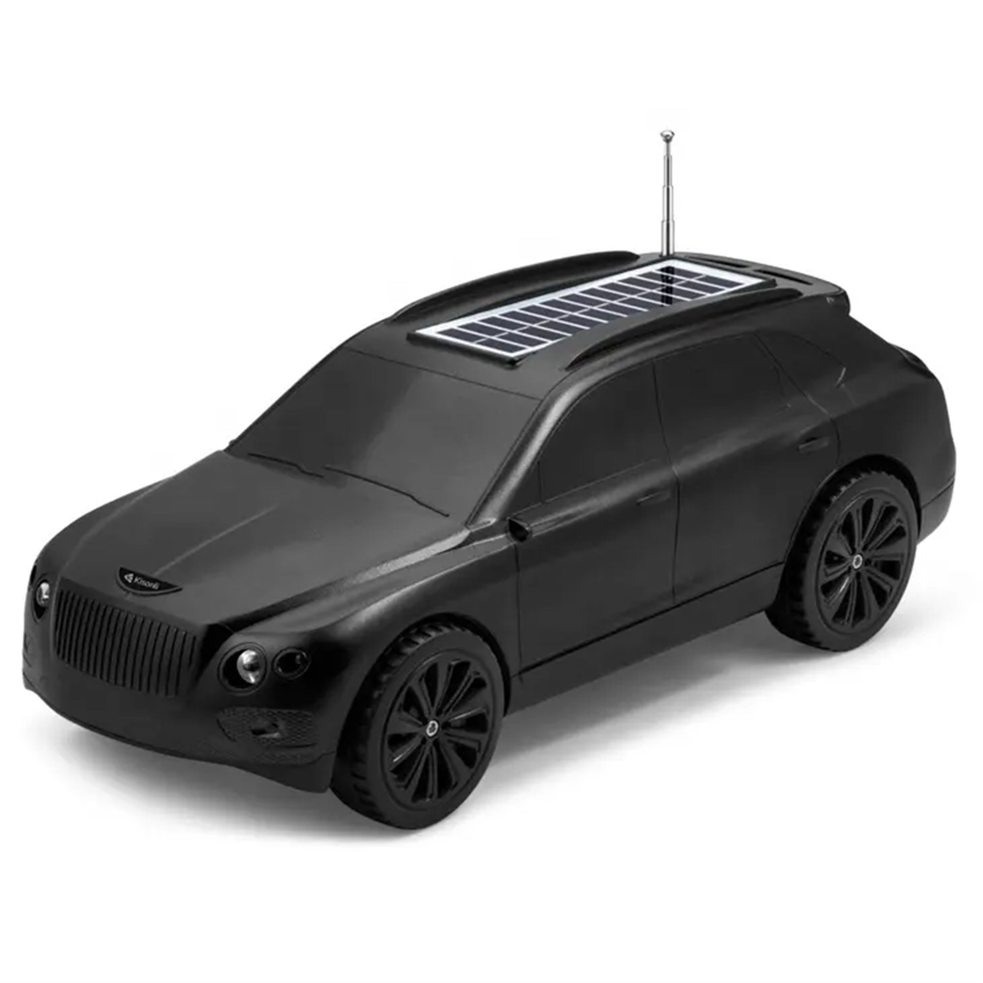 Kisonli B1 Bluetooth Speaker for Car – Solar Charging with Dual LED Flashlights