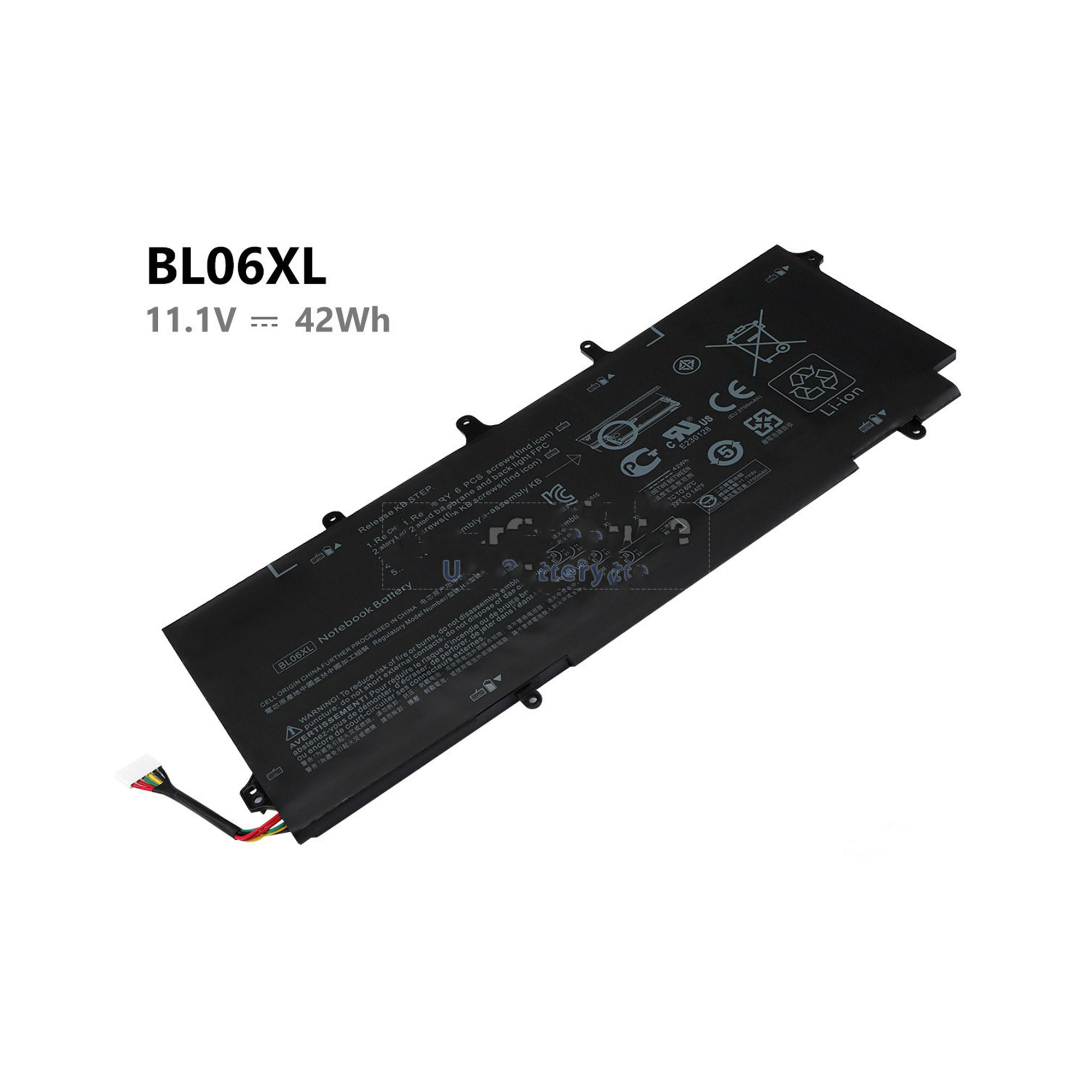 Laptop Battery for HP EliteBook Folio 1040 G1 / G2 – Built-in, High Performance