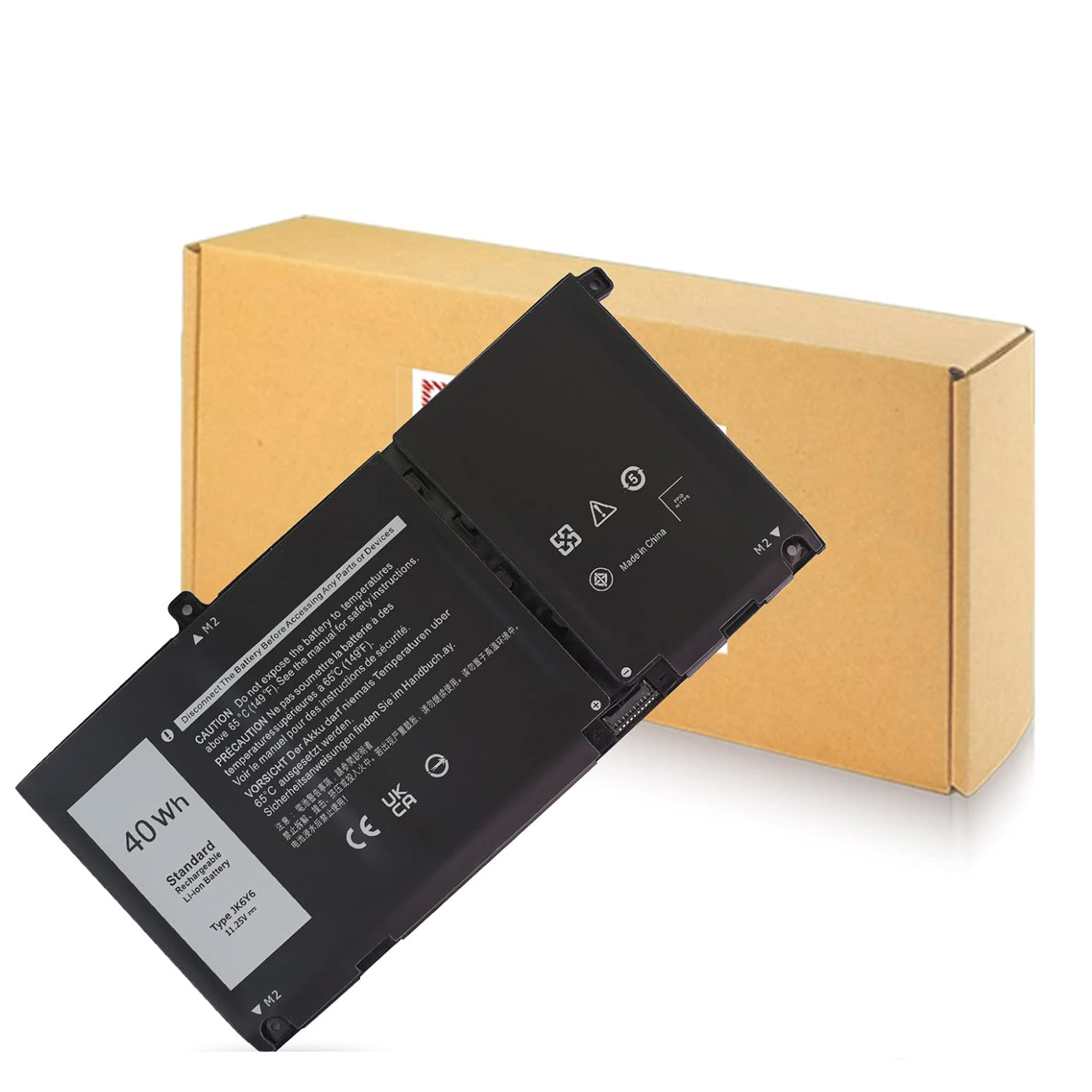 Battery for Dell Latitude 3410 Laptop – High Performance Replacement – 11.4V 42Wh Battery for Dell Latitude 3410 Laptop – High Performance Replacement – 11.4V 42Wh