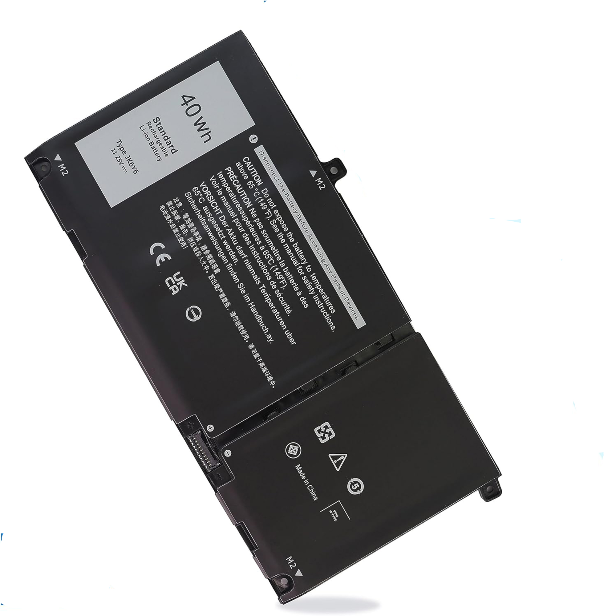 Battery for Dell Latitude 3410 Laptop – High Performance Replacement – 11.4V 42Wh