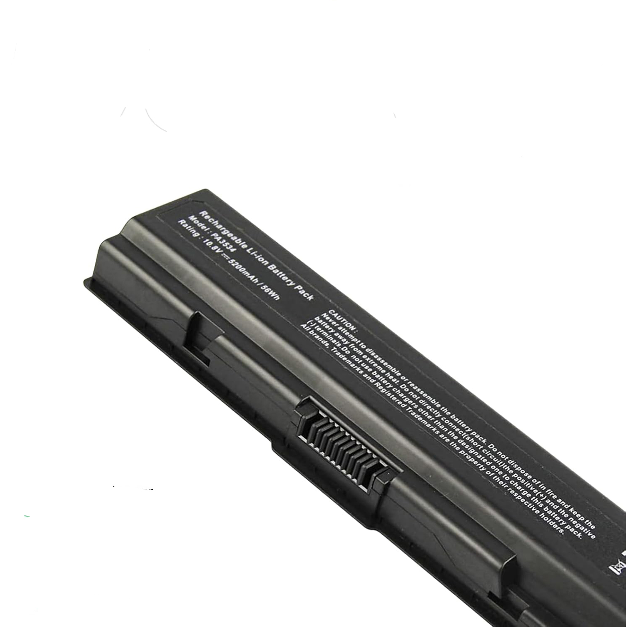 Replacement Battery for Toshiba Satellite A200, A205, A210, A215, A300, A305, A355, A500, A505, L300, L305, L355, L500, L505, L555 PA3534U-1BRS, PA3534U-1BAS, PA3535U-1BRS, PA3536U-1BRS, PA3682U-1BRS, PABAS098, PABAS099