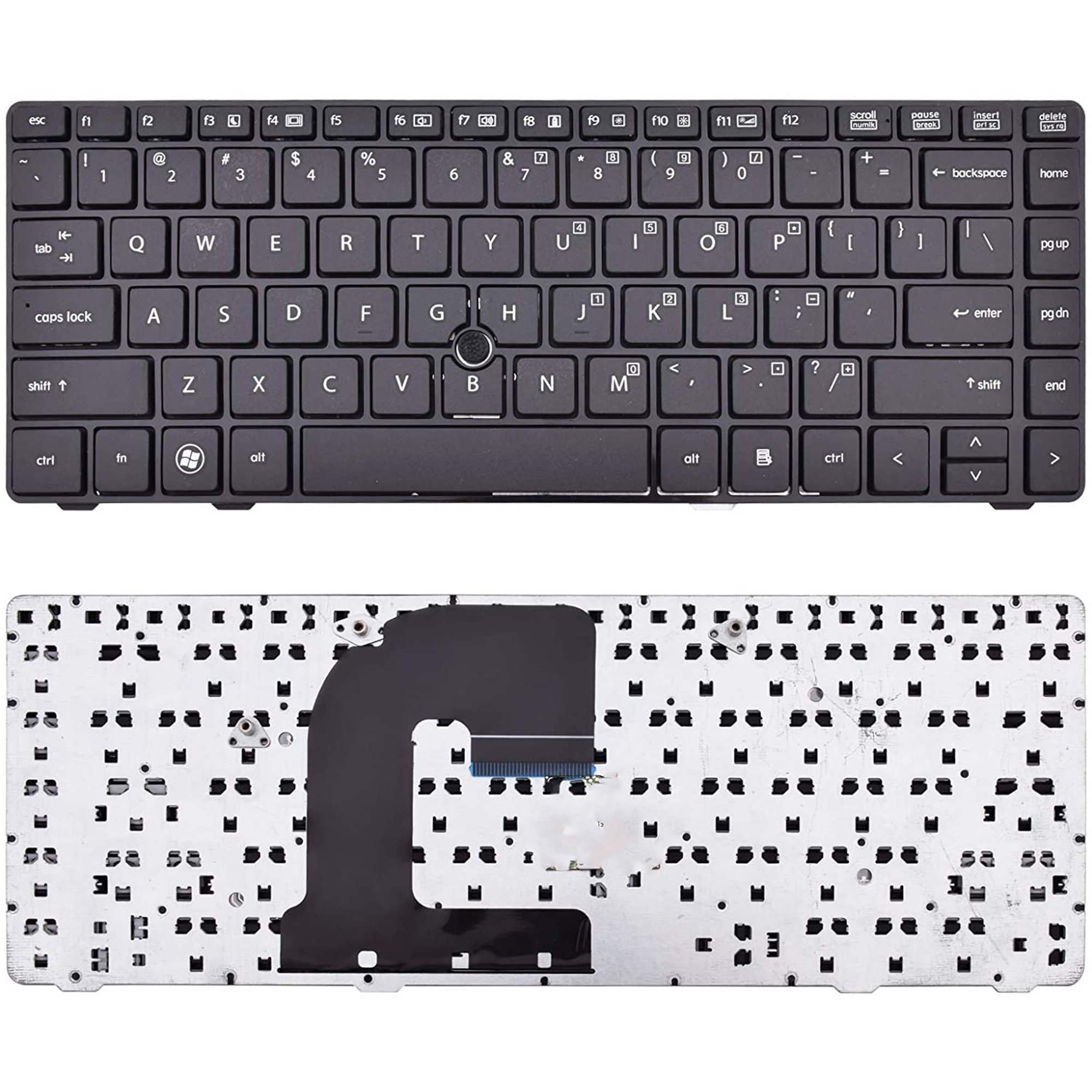 Keyboard HP EliteBook 8460p 8460w 8470p 8470w 6460b 6465b rd Point